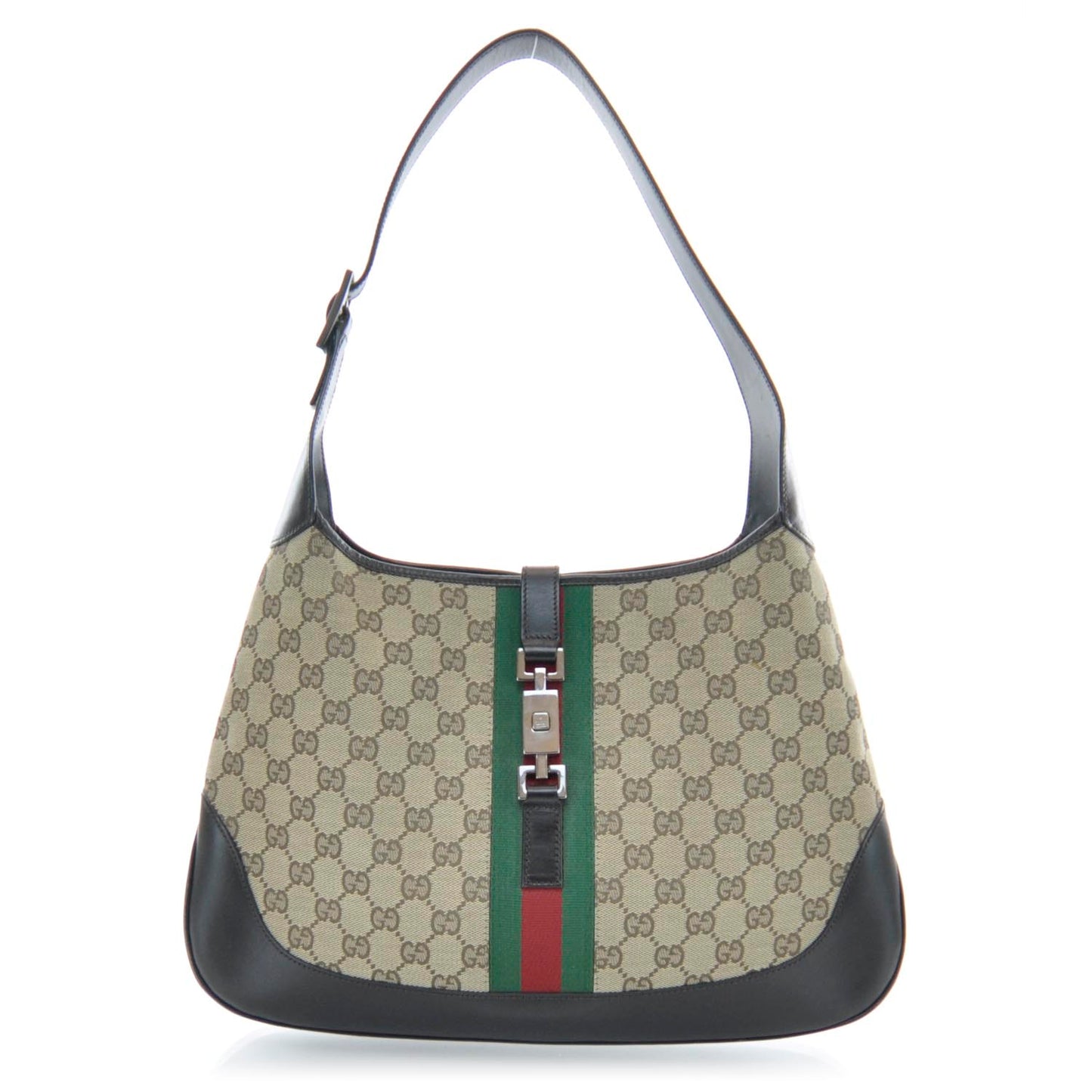Monogram Web Jackie O Hobo