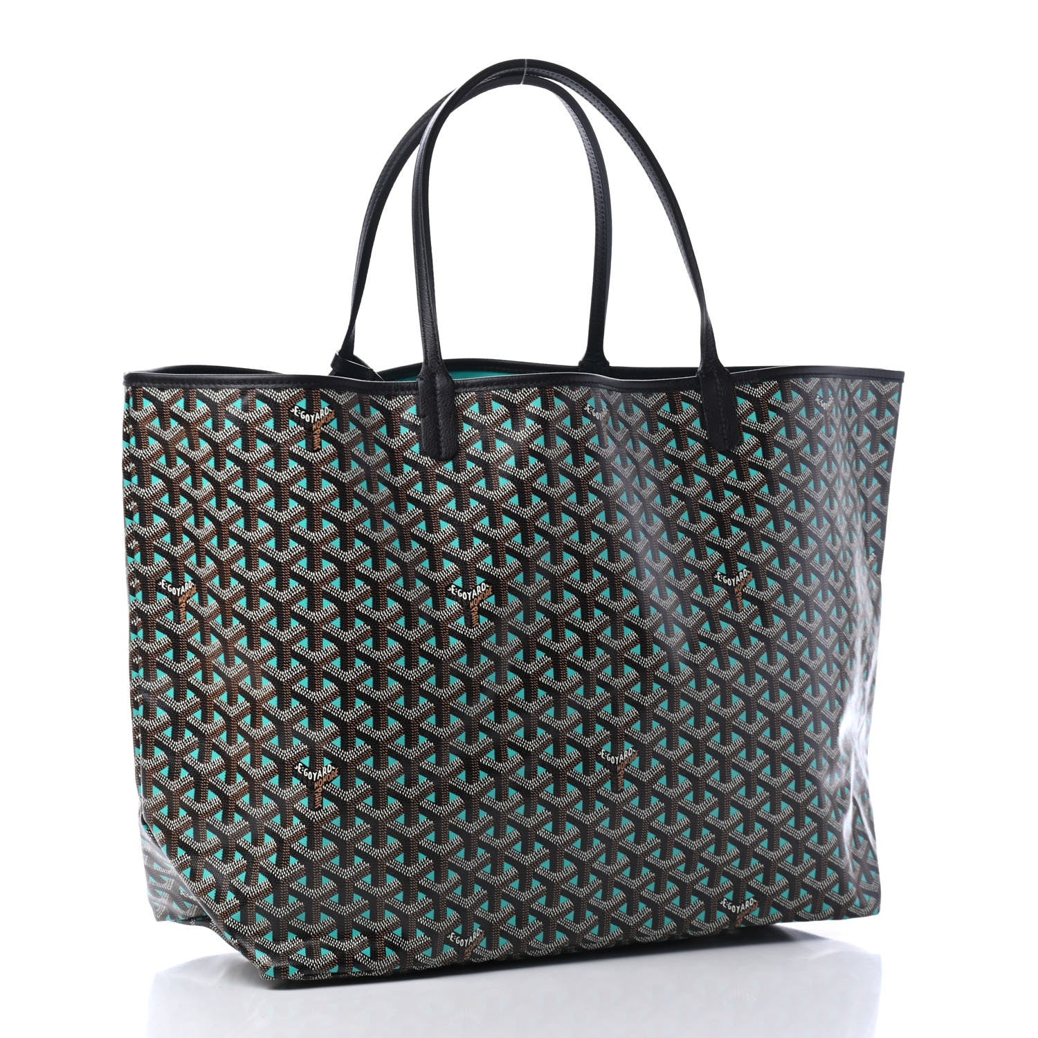 Goyard Goyardine Saint Louis Claire Voie GM Black Opaline 2 of 4