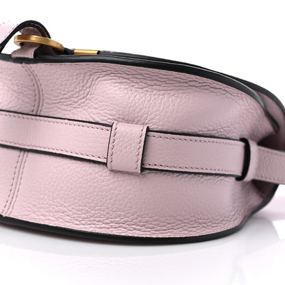 Chloe Grained Calfskin Small Marcie Saddle Bag Misty Lavender 8 of 8