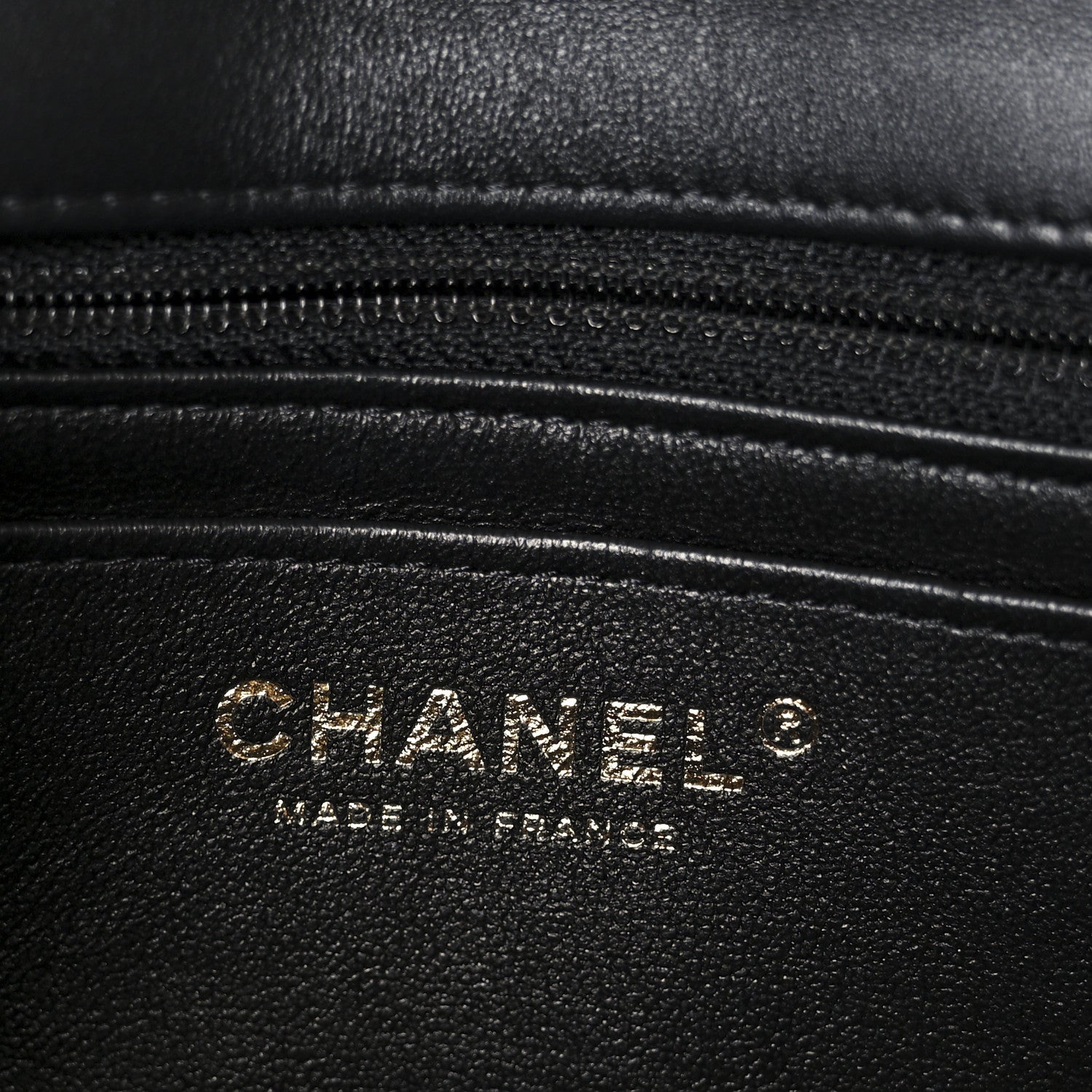 Chanel Lambskin Quilted Mini Rectangular Flap Black 6 of 11