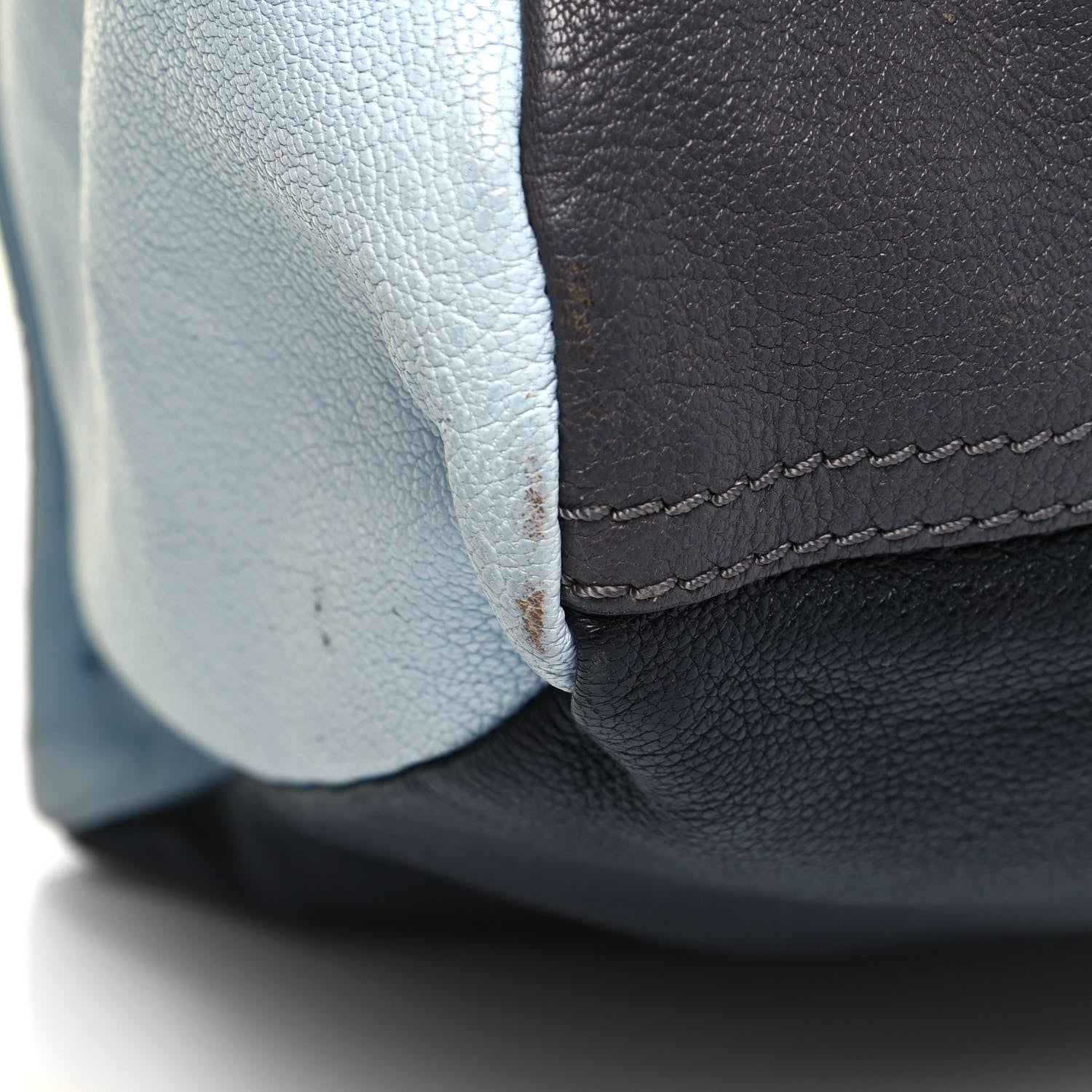 Givenchy Sugar Goatskin Medium Tri-Color Pandora Blue Grey Black 12 of 16