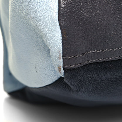 Givenchy Sugar Goatskin Medium Tri-Color Pandora Blue Grey Black 12 of 16