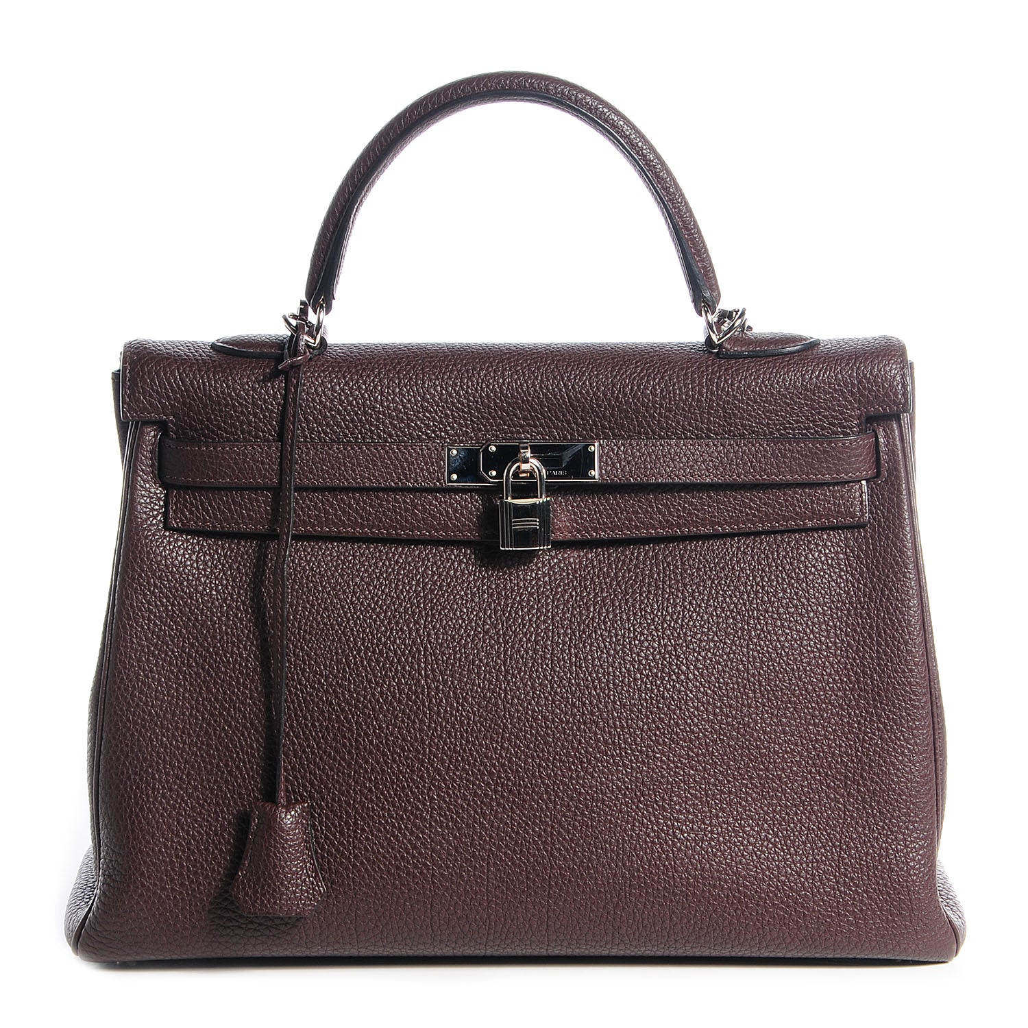 Hermes Togo Kelly Retourne 35 Chocolate 1 of 27