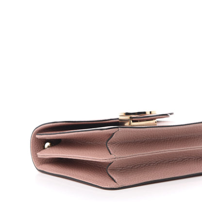 Gucci Dollar Calfskin Small Interlocking G Shoulder Bag Soft Pink 5 of 10