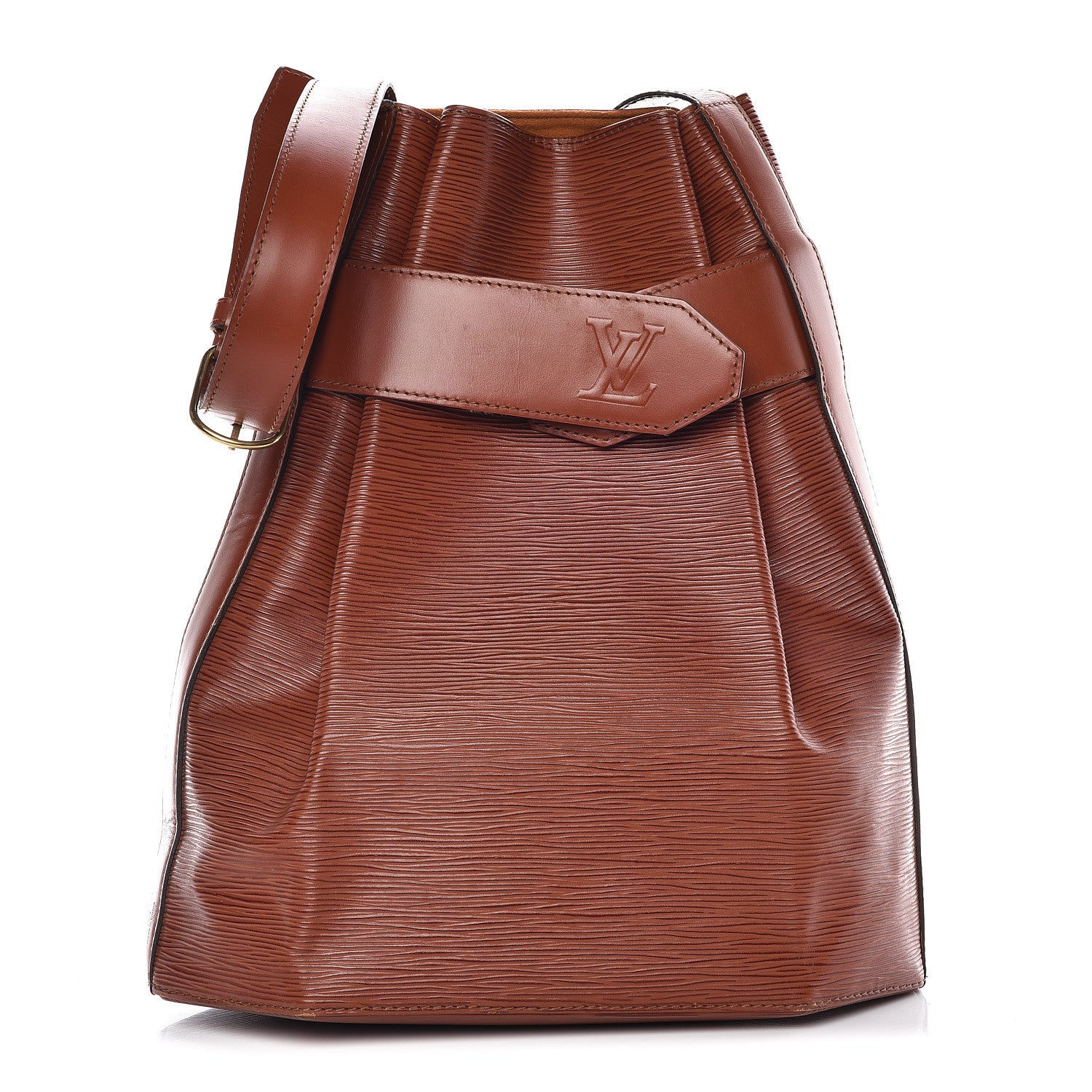 Louis Vuitton Epi Sac D'Epaule Kenyan Fawn 1 of 17