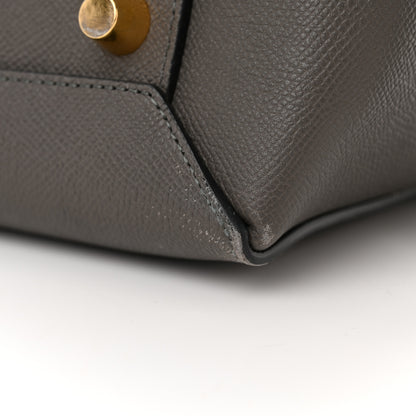 Celine Grained Calfskin Mini Belt Bag Grey 12 of 20