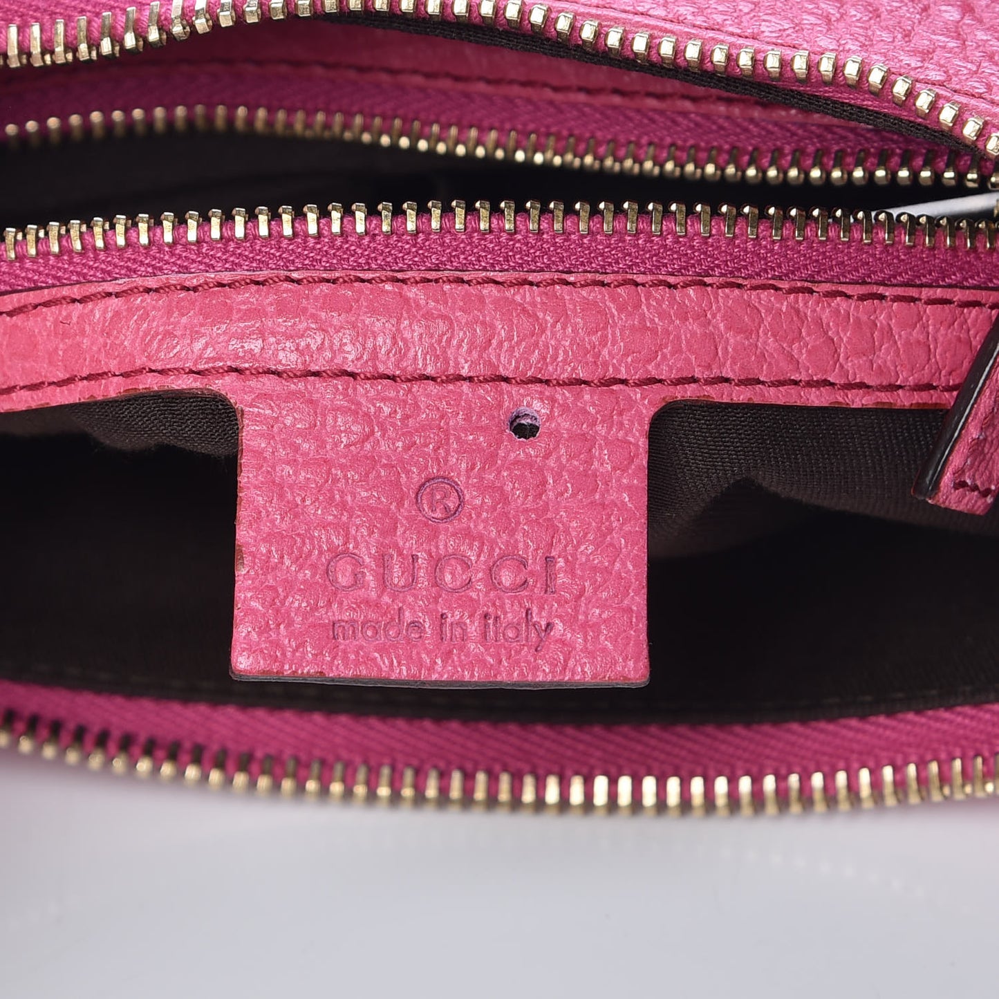 Calfskin Bamboo Anita Top Handle Bag Pink