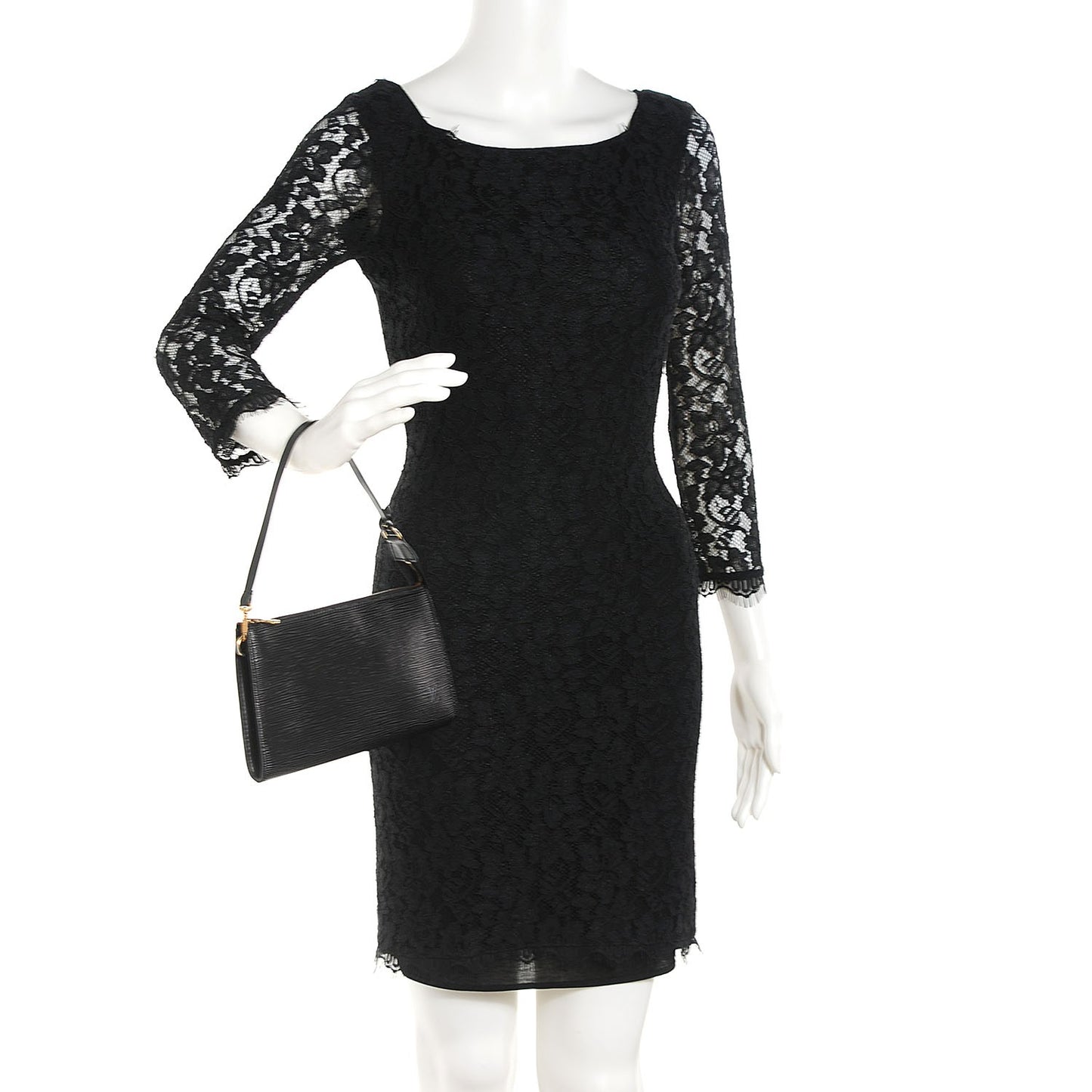 Epi Pochette Accessories 24 Black