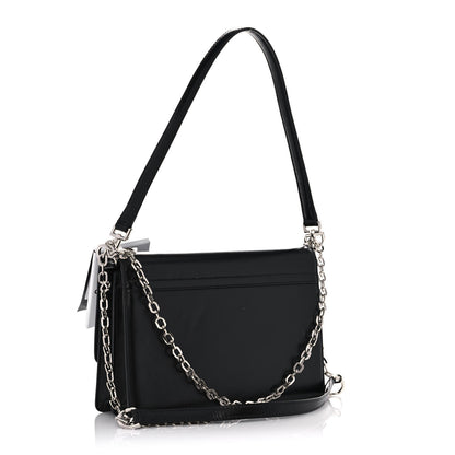 Givenchy Calfskin Medium 4G Chain Shoulder Bag Black 2 of 7