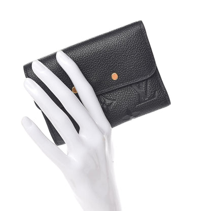 Louis Vuitton Empreinte Pont-Neuf Compact Wallet Black 2 of 9