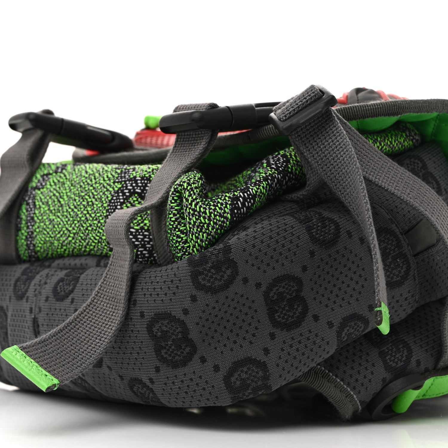 Gucci Jersey GG Monogram All Over Sporty Flap Backpack Red Multicolor 10 of 10