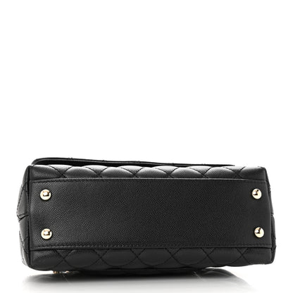 Chanel Caviar Quilted Mini Coco Handle Flap Black 4 of 13