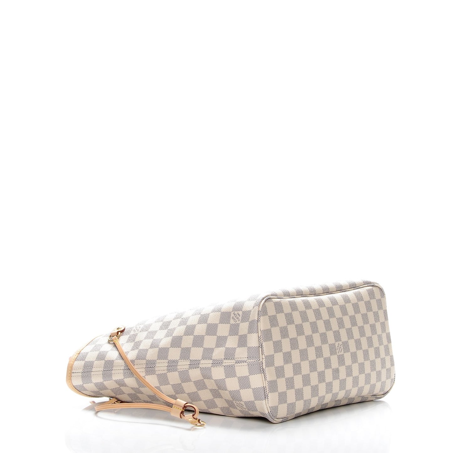 Damier Azur Neo Neverfull MM Rose Ballerine