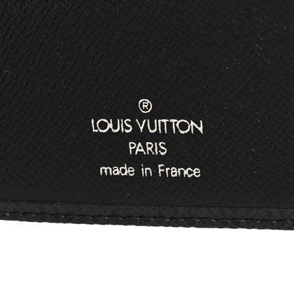 Louis Vuitton Taiga Checkbook Pocket Agenda Cover Ardoise 6 of 9