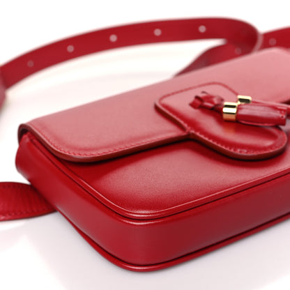 Celine Smooth Calfskin Tassel Belt Bag Red 7 of 8