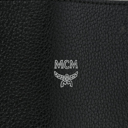 MCM Grained Calfskin Medium Yris Shopper Tote Black 9 of 34