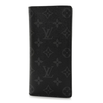 Louis Vuitton Monogram Eclipse Brazza Wallet 1 of 7