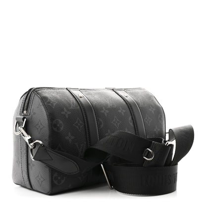 Louis Vuitton Reverse Monogram Eclipse City Keepall 2 of 8