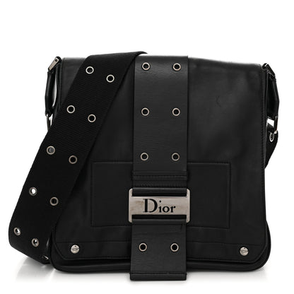 Christian Dior Calfskin Street Chic Messenger Black 1 of 13