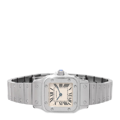Cartier Stainless Steel 24mm Santos de Cartier Galbee Quartz Watch 2 of 5