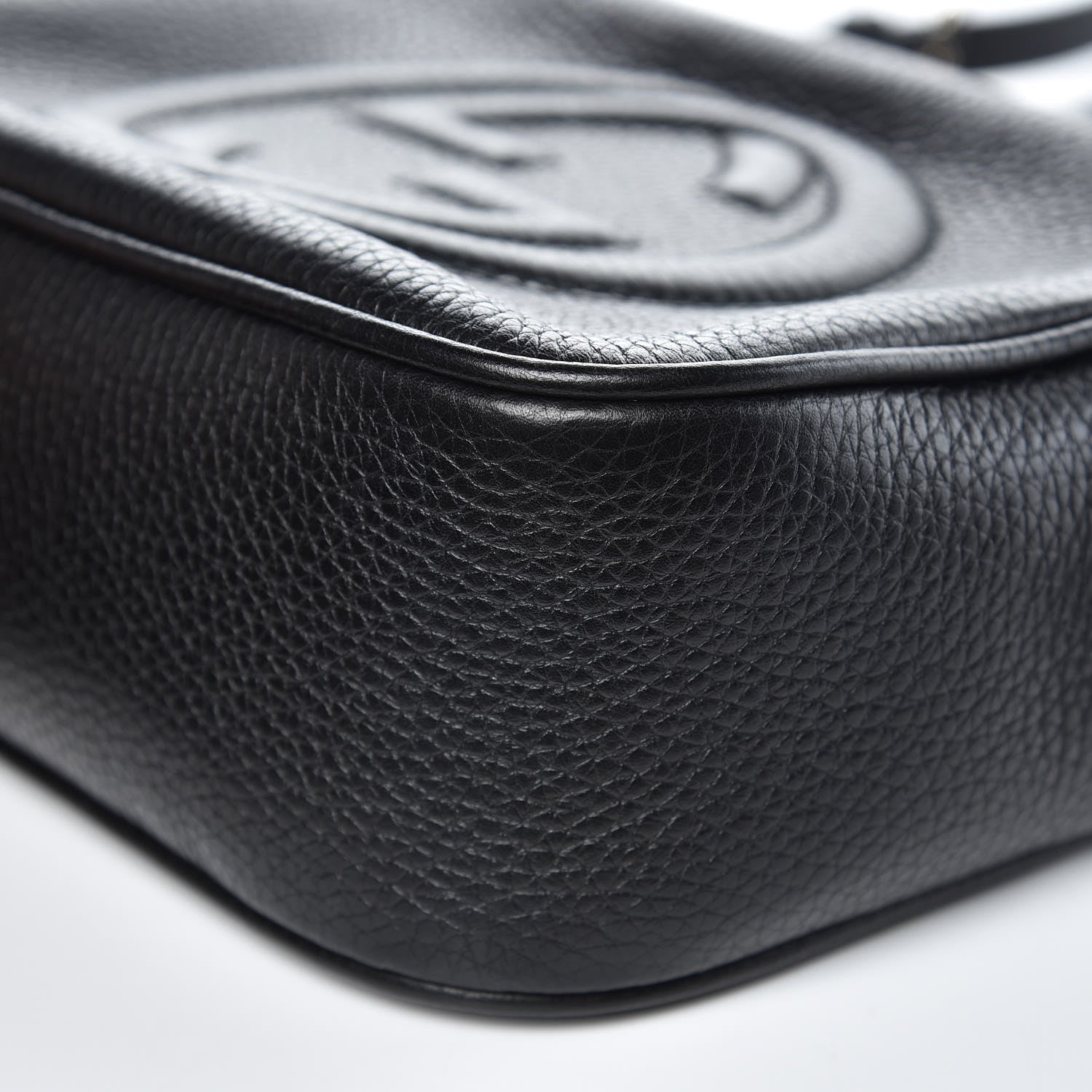Gucci Pebbled Calfskin Small Soho Disco Bag Black 9 of 9