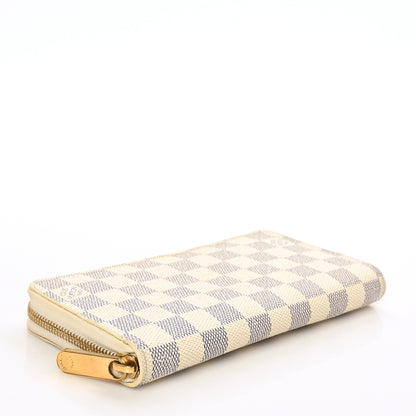 Louis Vuitton Damier Azur Zippy Wallet 4 of 9