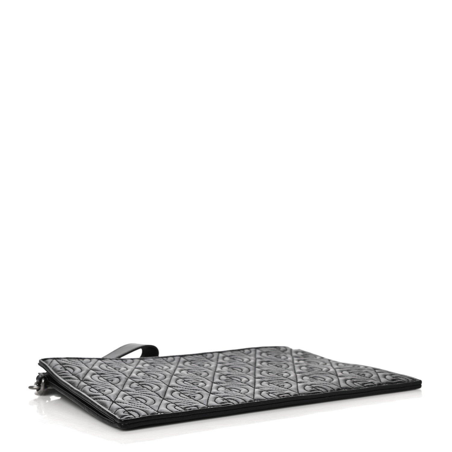 Gucci Calfskin G Rhombus Quilted Documents Holder Black 4 of 9