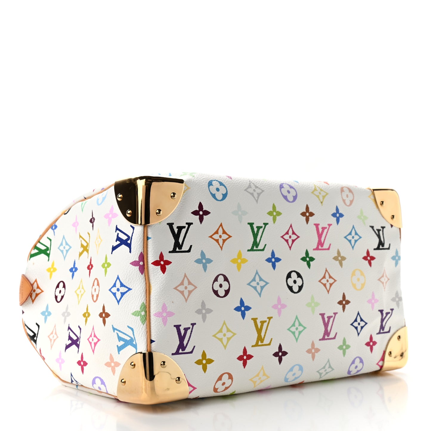 Monogram Multicolor Speedy 30 White