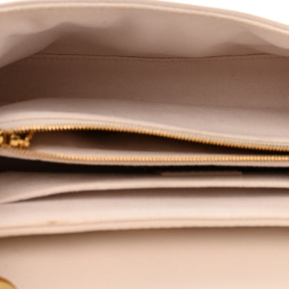Louis Vuitton Calfskin LV New Wave Chain Bag Ivory 5 of 12