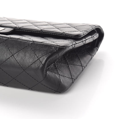 Chanel Aged Calfskin Quilted 2.55 Reissue 226 Flap Black 10 of 11