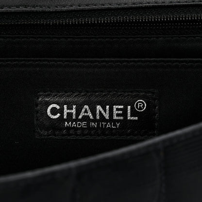 Chanel Nylon Medium Travel Flap Black 5 of 9
