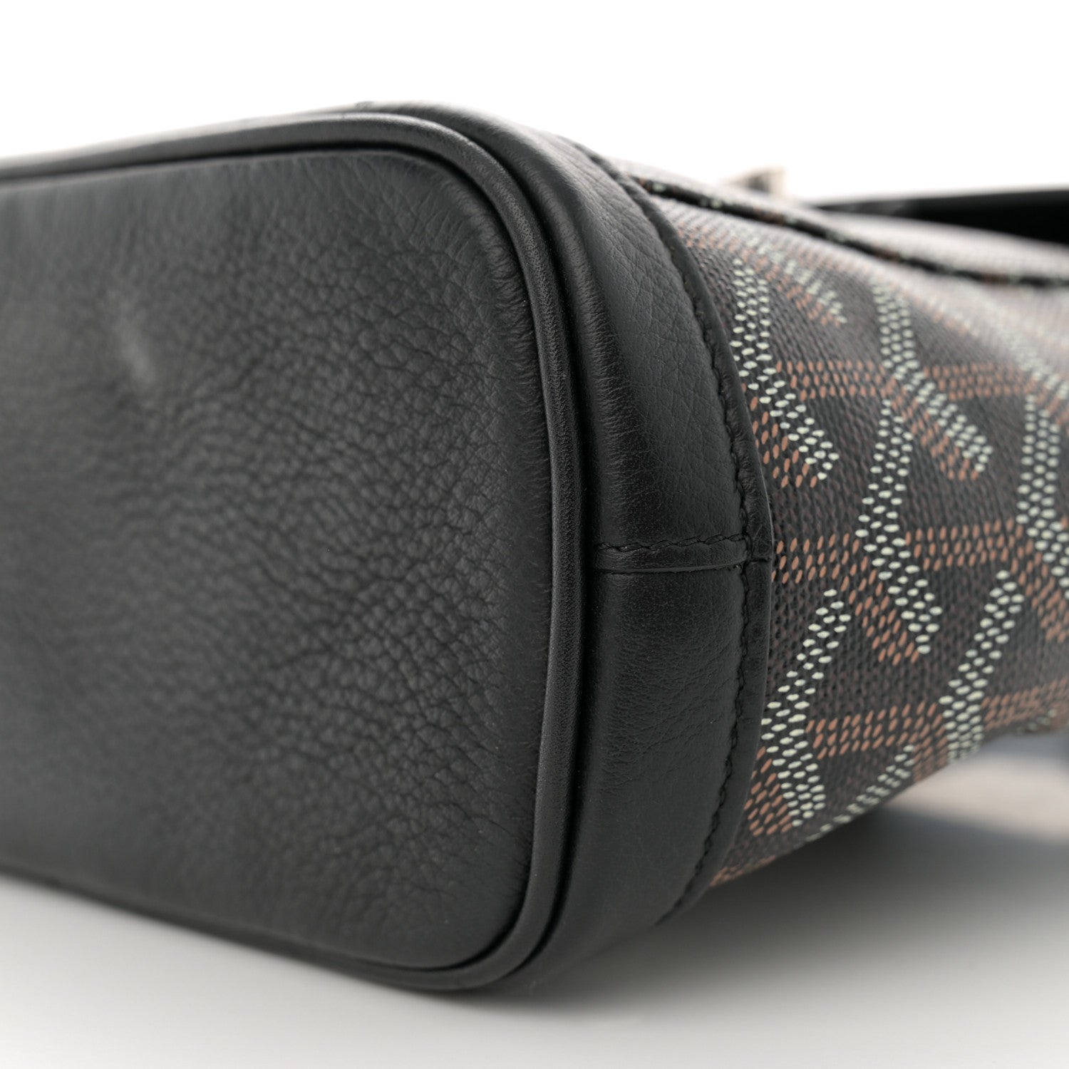 Goyard Goyardine Calfskin Mini Alpin Backpack Black 9 of 10