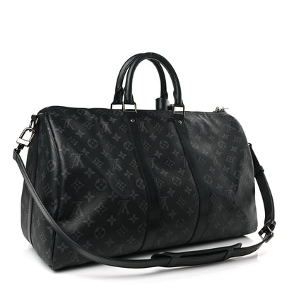 Louis Vuitton Monogram Eclipse Keepall Bandouliere 45 3 of 8