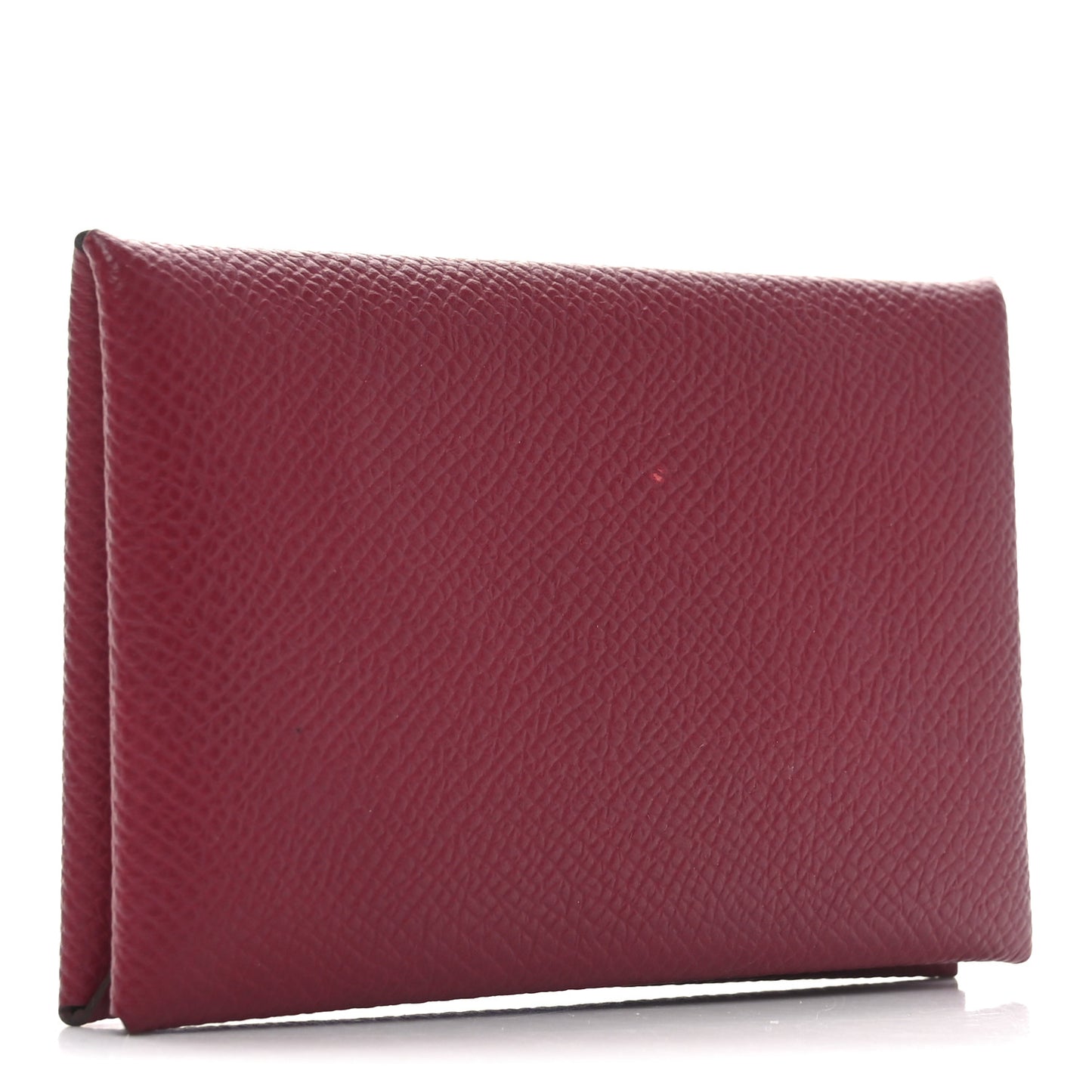 Epsom Calvi Card Case Rubis