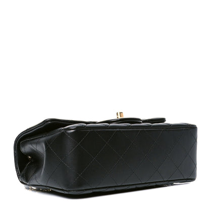 Chanel Lambskin Quilted Mini Rectangular Flap Black 5 of 8