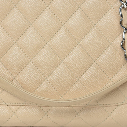 Chanel Caviar Quilted Grand Shopping Tote GST Beige Clair 13 of 23