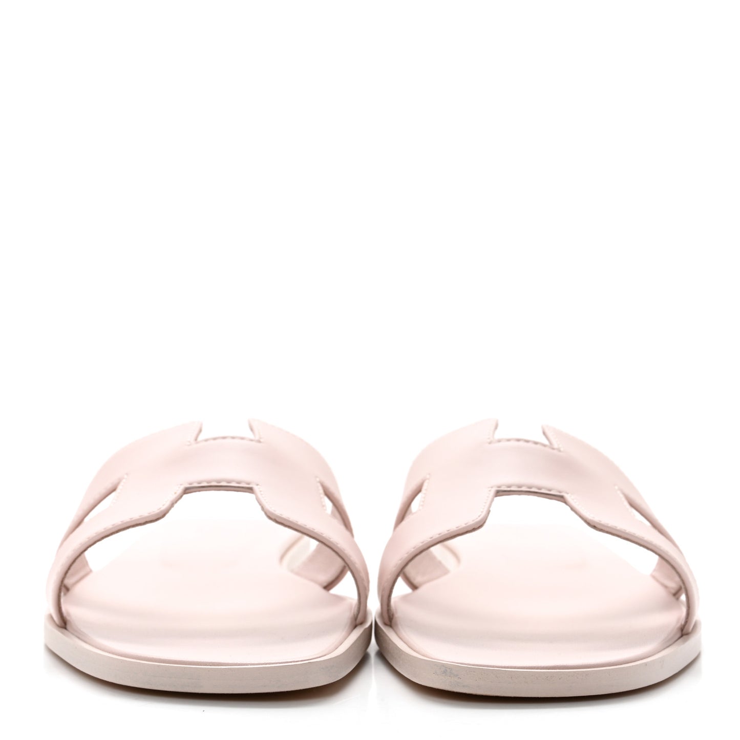Box Calfskin Oran Sandals 40 Rose Pale