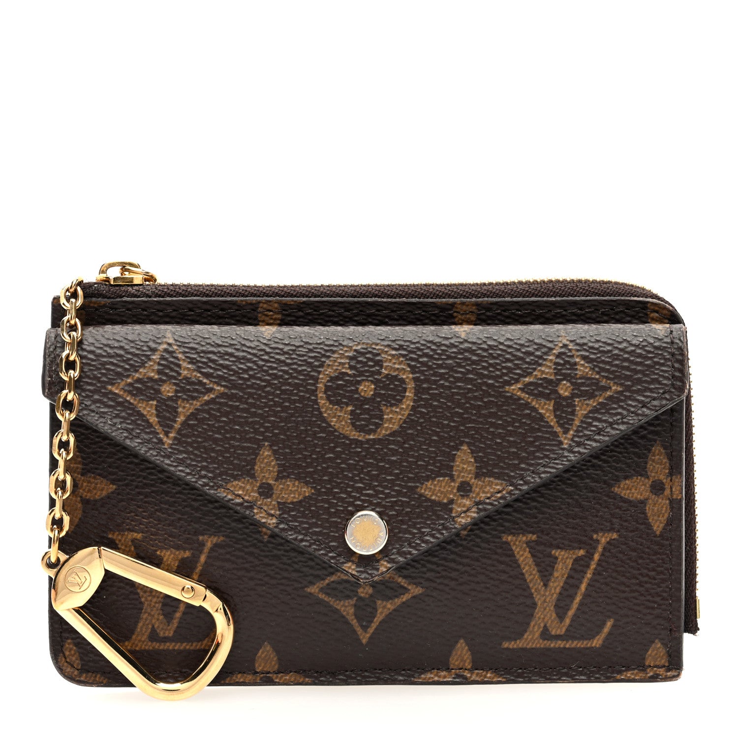 Louis Vuitton Monogram Recto Verso Card Holder Black 1 of 7