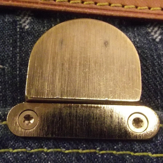 Louis Vuitton Denim Baggy GM Blue 10 of 11