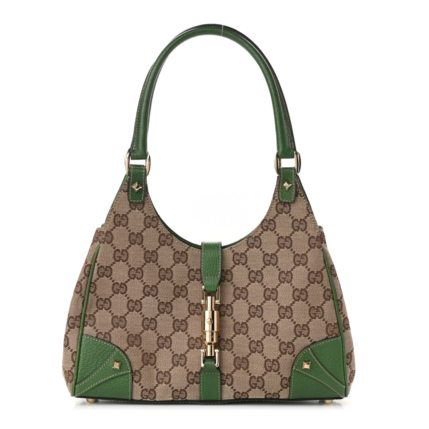 Monogram Jackie O Hobo Green