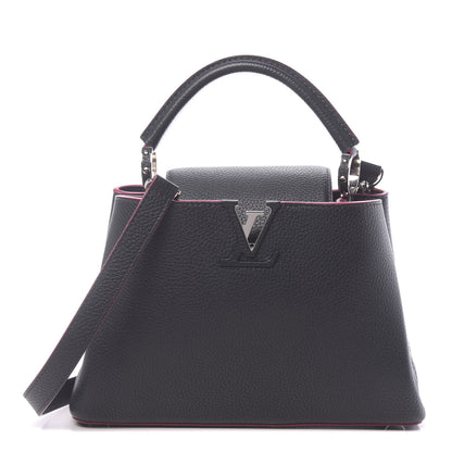 Louis Vuitton Taurillon Capucines BB Cobalt Fuchsia 1 of 9