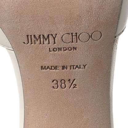Jimmy Choo Nappa Eris 100 Pumps 38.5 White 7 of 7