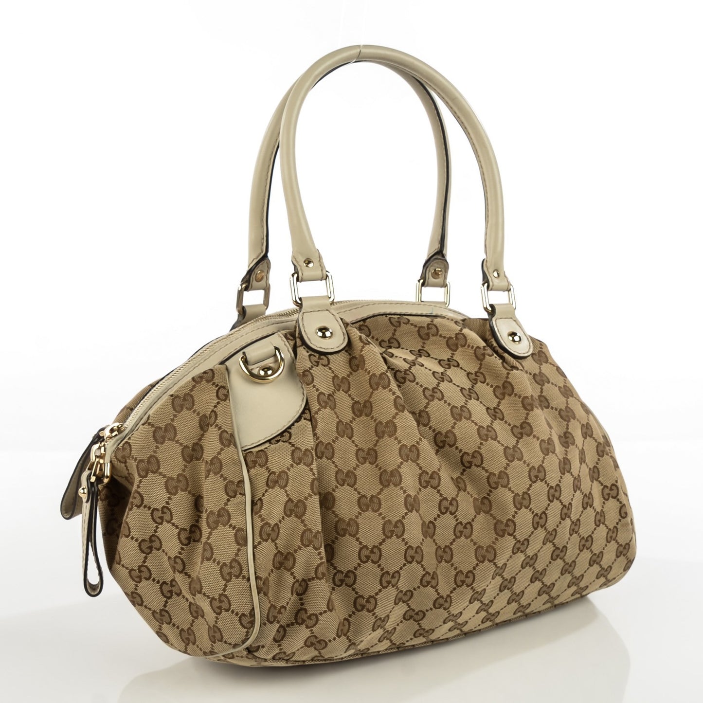 Monogram Medium Sukey Boston Off White