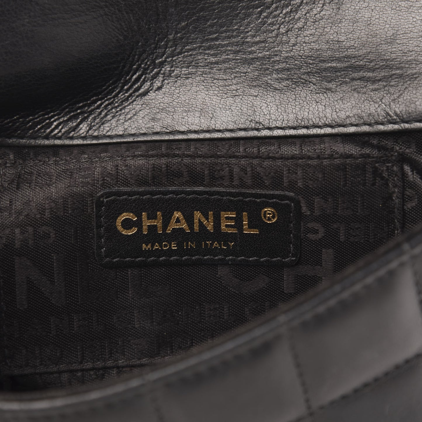 Lambskin Quilted Mini Chocolate Bar Flap Black