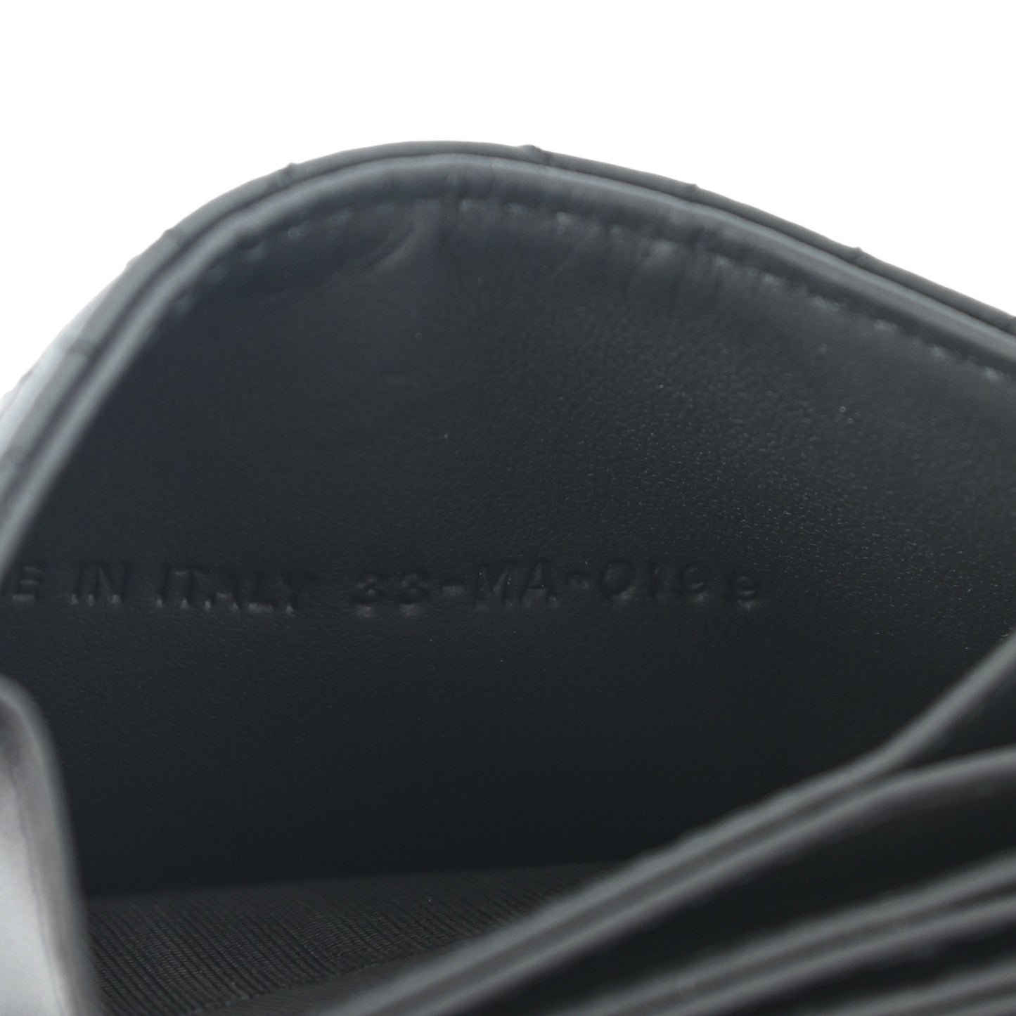 Ultra Matte Calfskin Cannage Lady Dior 5-Gusset Card Holder Black