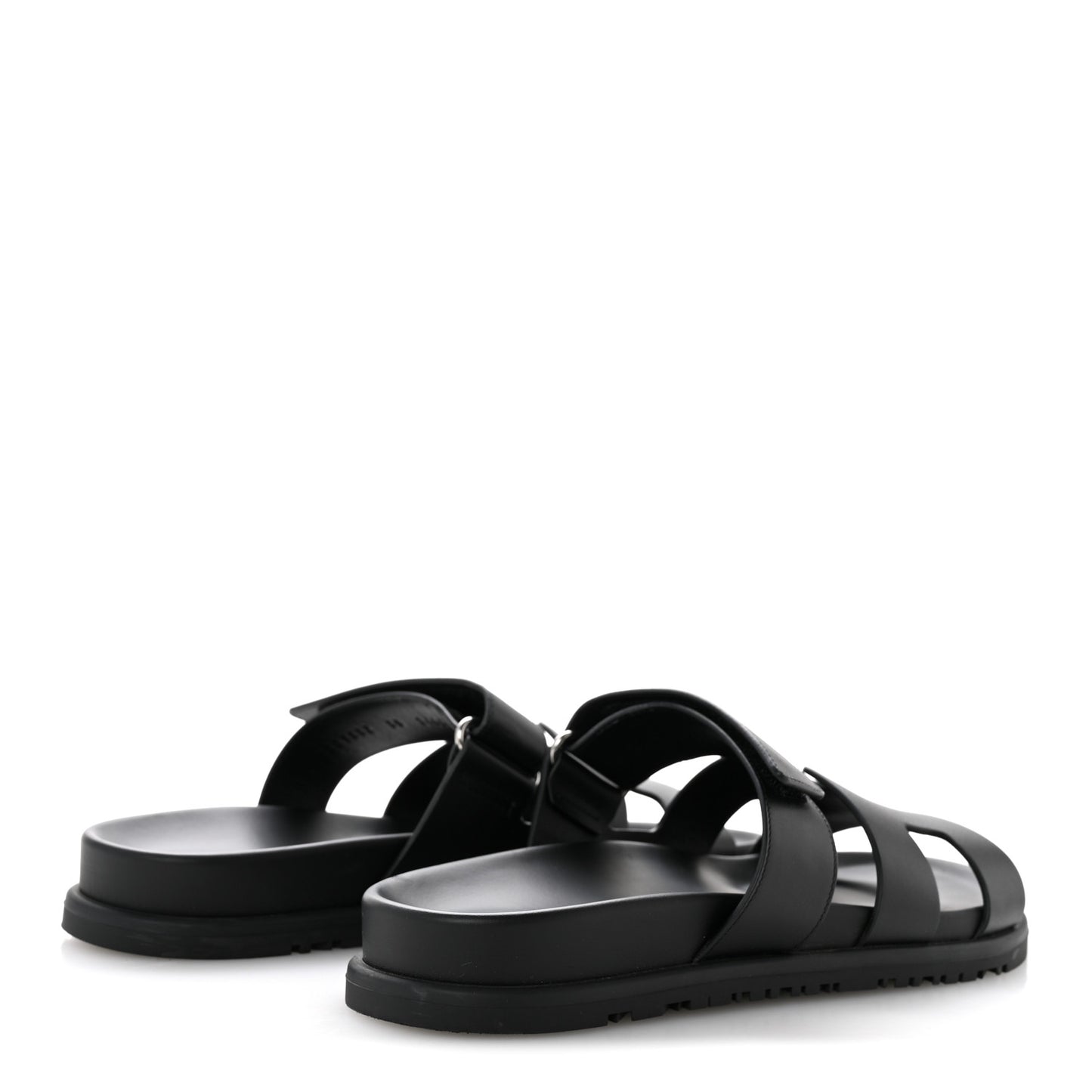 Calfskin Womens Chypre Sandals 38 Black