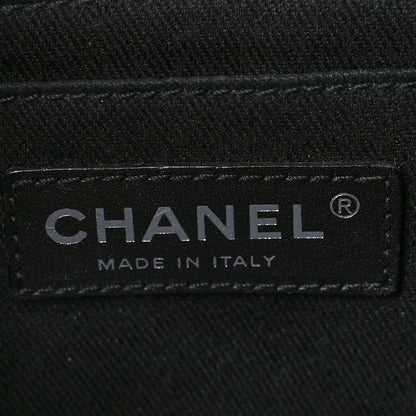 Chanel Vinyl Quilted In The Business Flap Bag Black 7 of 11
