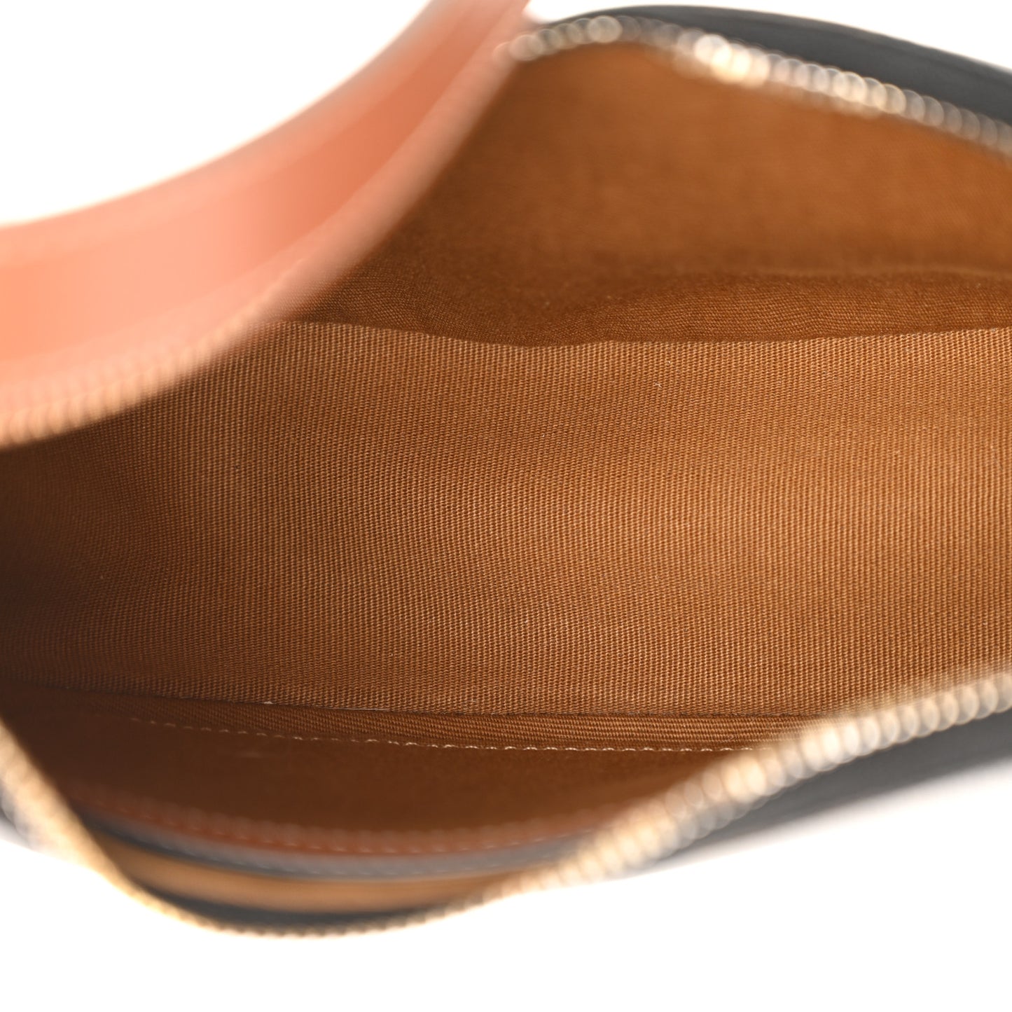Triomphe Canvas Calfskin Ava Shoulder Bag Tan