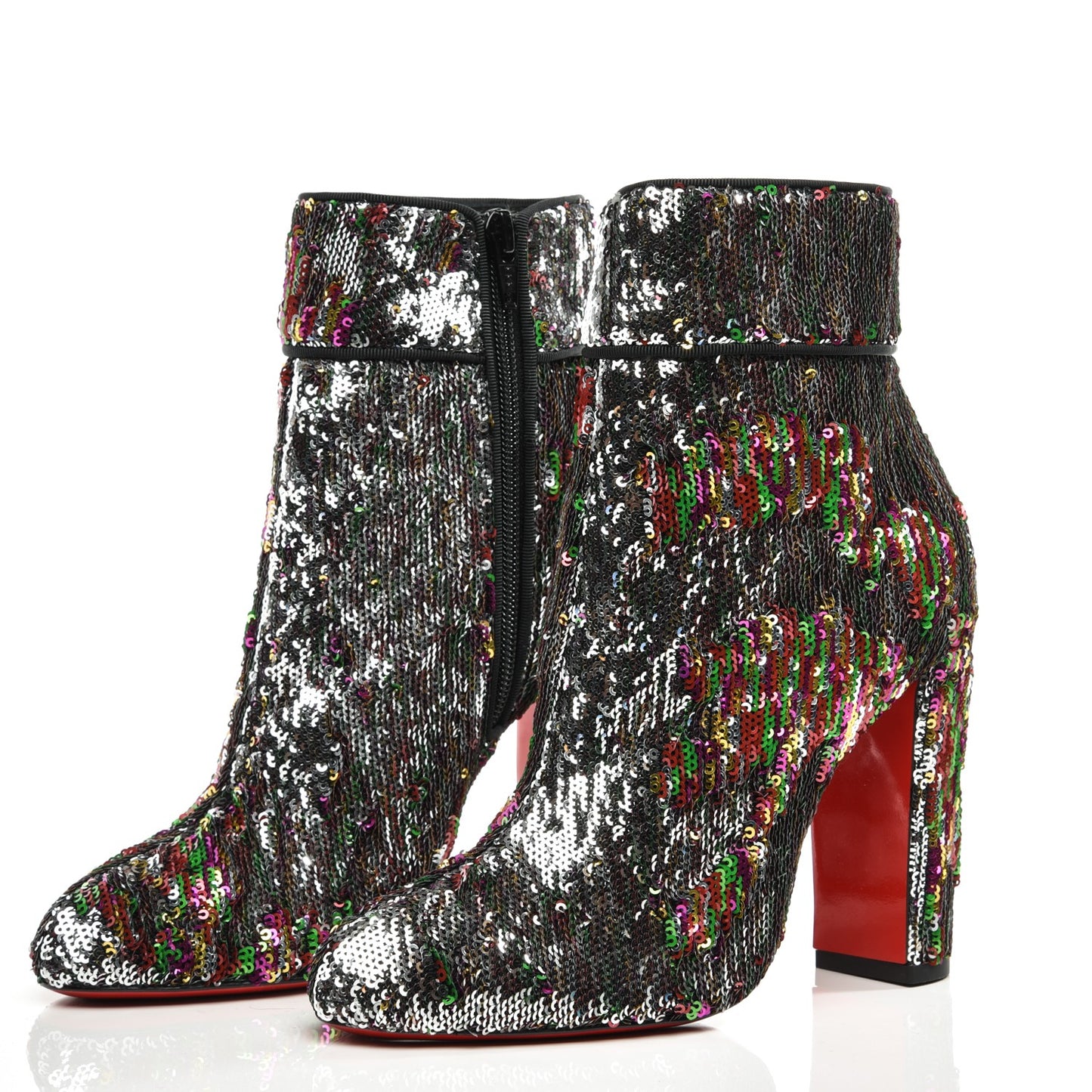 Paillettes Moulamax Booties 36.5 Multicolor