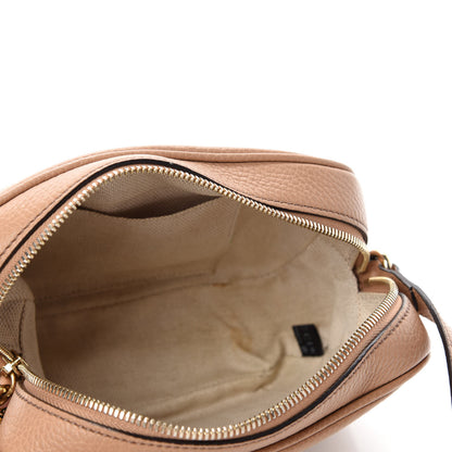 Gucci Pebbled Calfskin Small Soho Disco Bag Camelia 5 of 11